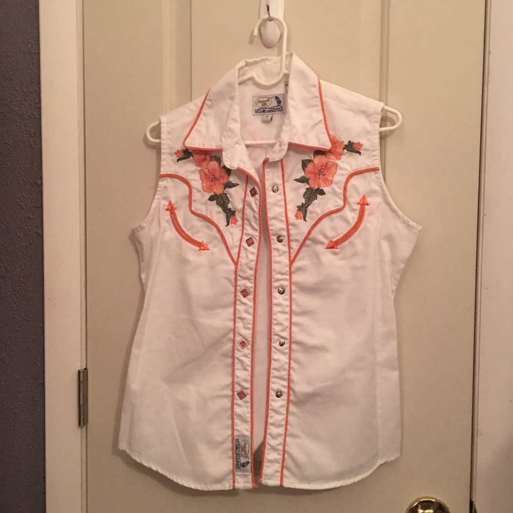 Country cowgirl western wear blouse